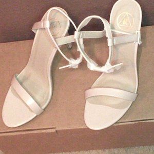 Missguided nude backless heels